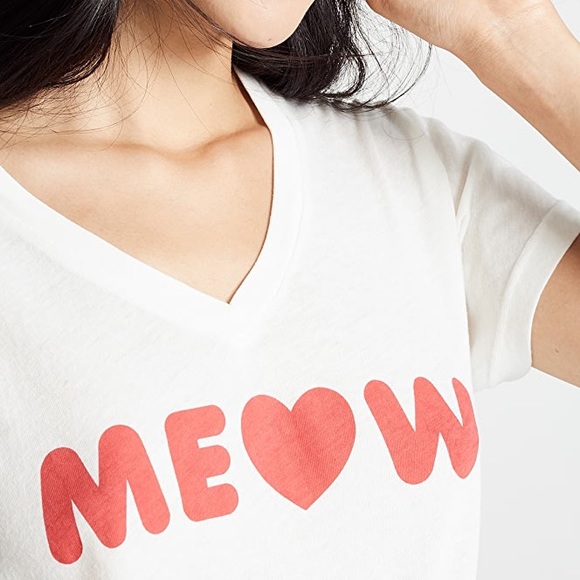 WILDFOX Meow Romeo Tee NWOT - Picture 4 of 6